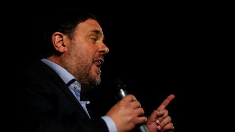 El exvicepresidente de la Generalitat, Oriol Junqueras