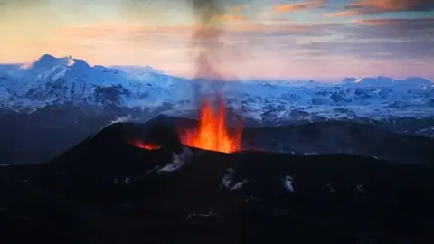 El volcán más grande de Europa El volcán más grande de Europa