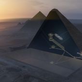 Los rayos cosmicos revelan una camara secreta en la piramide de Keops
