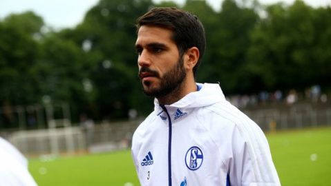 El jugador del Schalke, Pablo Ins&uacute;a
