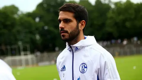 El jugador del Schalke, Pablo Insúa El jugador del Schalke, Pablo Insúa