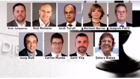 La jueza decreta prisi&oacute;n incondicional para Junqueras y otros siete exconsellers catalanes