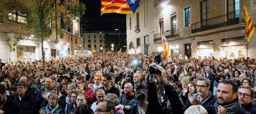 Manifestación en Cataluña Manifestación en Cataluña