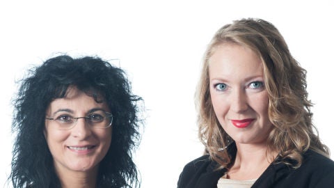 Elka dimitrova y Chelo Bustos