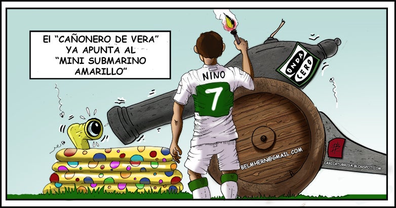 El Cañonero de Vera ya apunta al Mini Submarino Amarillo El Cañonero de Vera ya apunta al Mini Submarino Amarillo