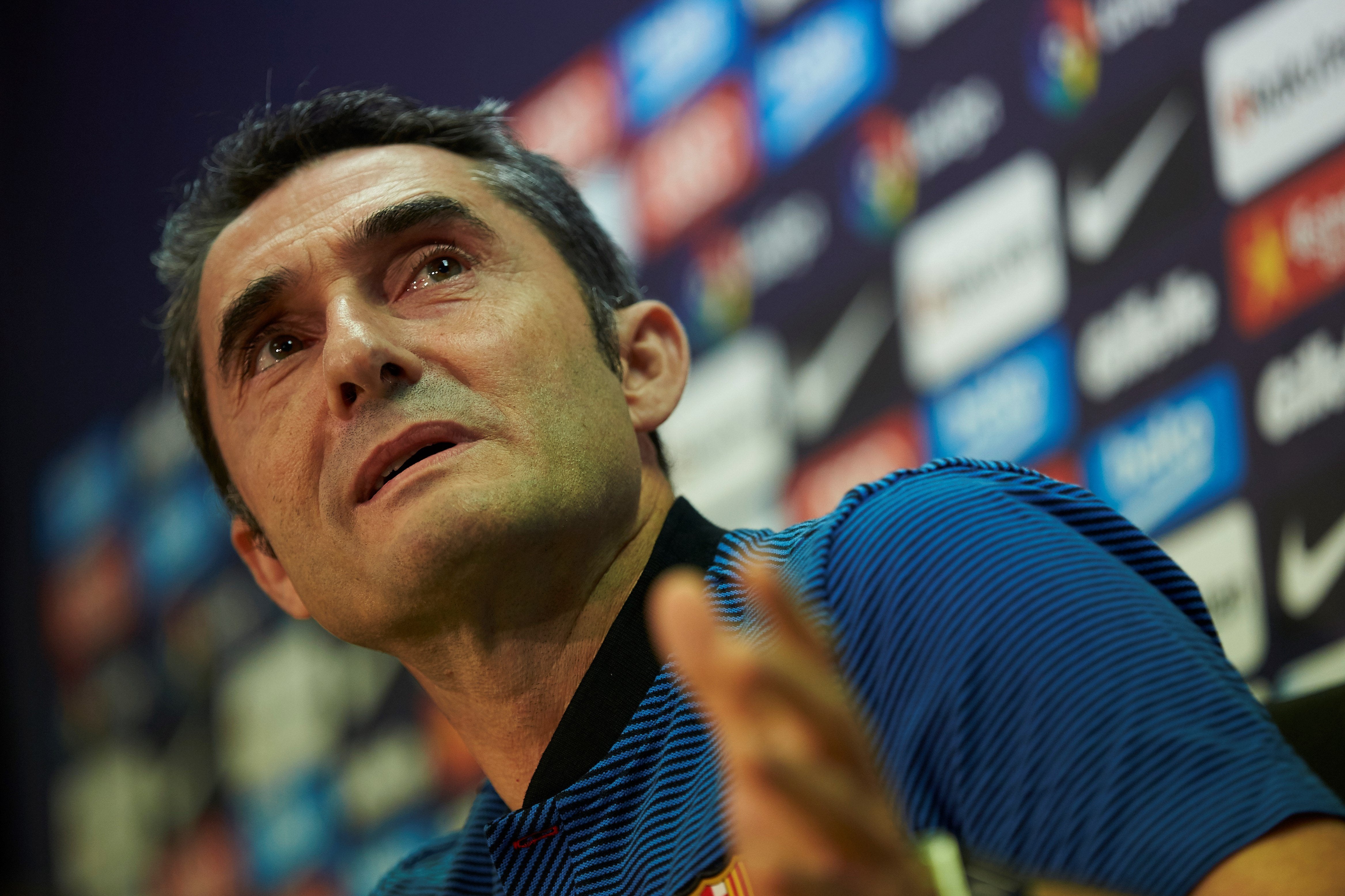 Valverde, sobre Cataluña: "Me gustaría que cada semana hubiera más distensión en vez de tensión" Valverde, sobre Cataluña: "Me gustaría que cada semana hubiera más distensión en vez de tensión"