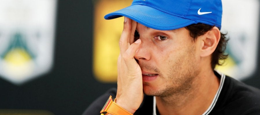 Rafa Nadal en rueda de prensa Rafa Nadal en rueda de prensa