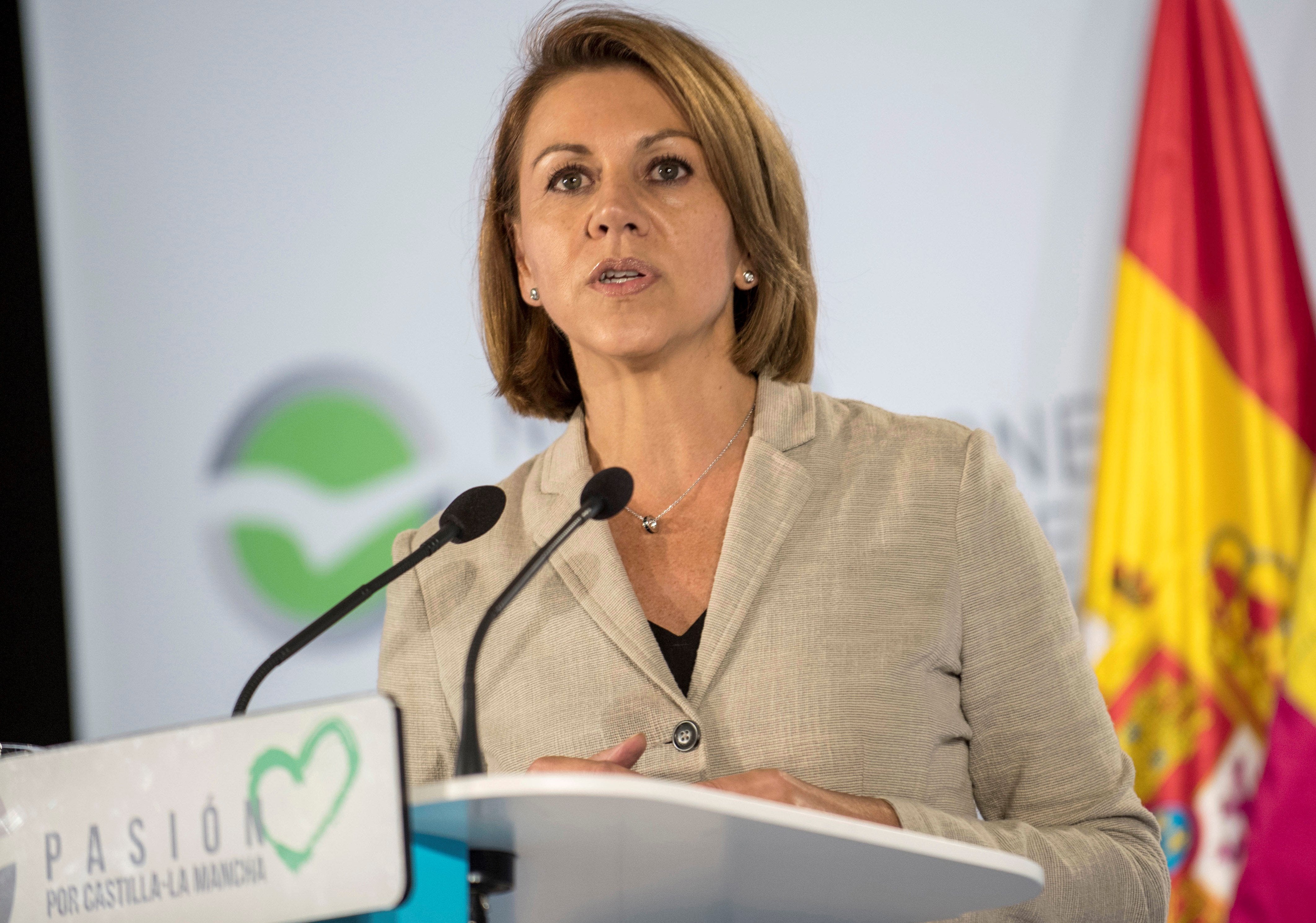 Cospedal lamenta que Cataluña se haya empobrecido y que el empleo no crezca igual Cospedal lamenta que Cataluña se haya empobrecido y que el empleo no crezca igual