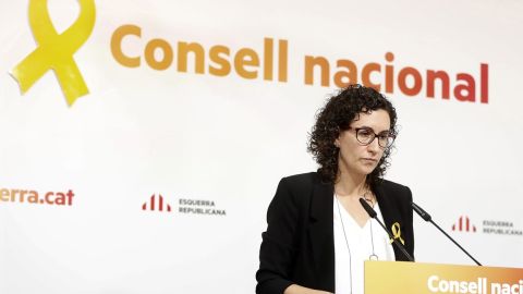 La secretaria general de ERC, Marta Rovira