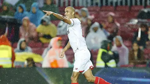 El centrocampista argentino del Sevilla Guido Pizarro El centrocampista argentino del Sevilla Guido Pizarro
