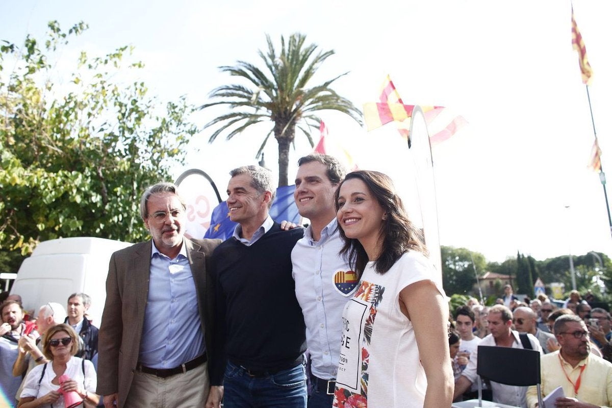Rivera llama a votar el 21D para recuperar la libertad y acabar con la división Rivera llama a votar el 21D para recuperar la libertad y acabar con la división