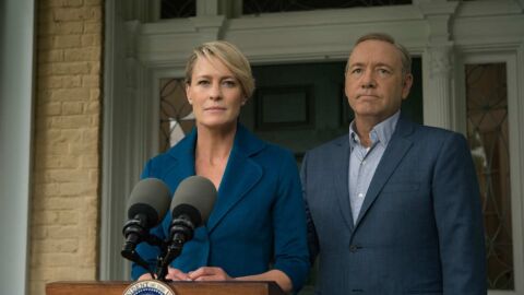 Claire y Frank Underwood en 'House of Cards'