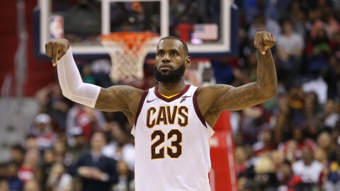 LeBron James en Washington