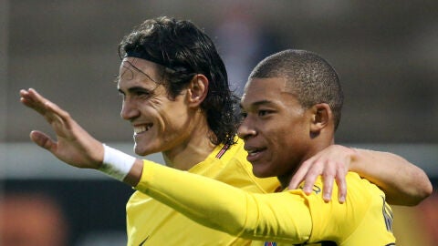 Cavani, con Mbapp&eacute;