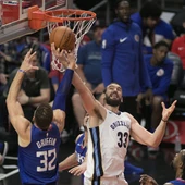 Marc Gasol, ante Griffin Marc Gasol, ante Griffin