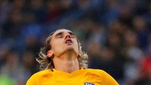 El jugador del Atl&eacute;tico, Antoine Griezmann