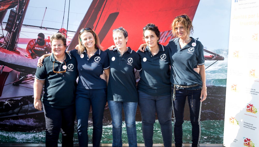 Cinco mujeres que han superado un cáncer cruzarán en velero el Atlántico
