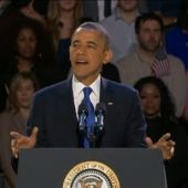 Obama inauguraba su segundo mandato un 6 de noviembre de 2012 sin renunciar a su "Yes, we can"