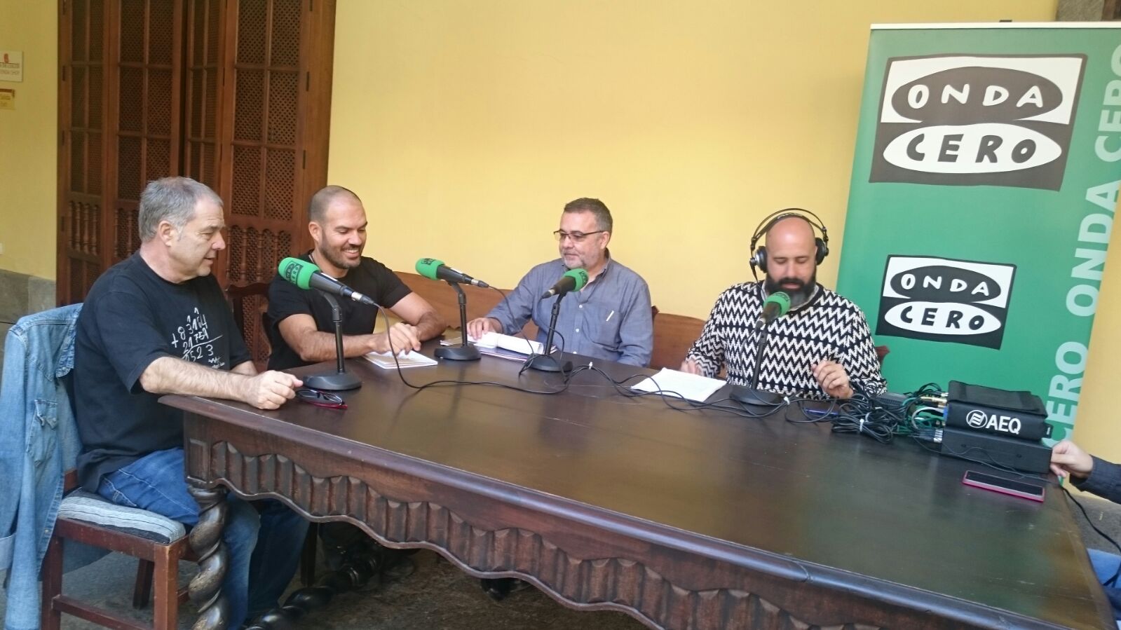 Gran Canaria en la Onda en directo desde la Casa de Colón Lunes 06/11/2017 Gran Canaria en la Onda en directo desde la Casa de Colón Lunes 06/11/2017