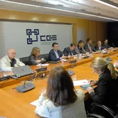 Reunión de Paco Cuenca con los empresarios granadinos Reunión de Paco Cuenca con los empresarios granadinos