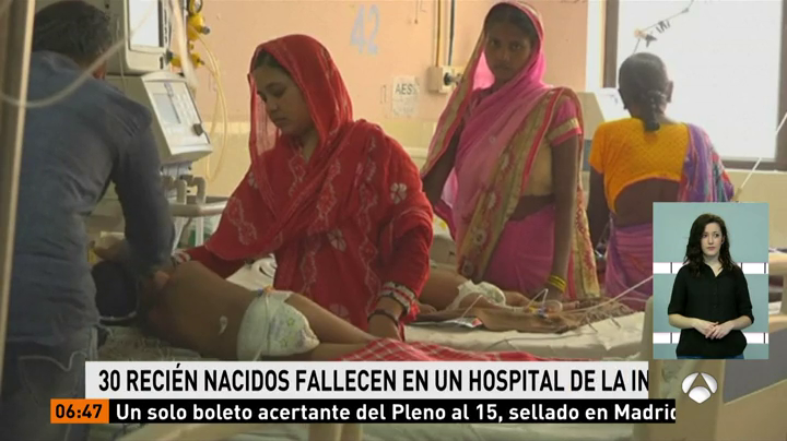Al menos 30 bebés mueren en un hospital de la India en dos días Al menos 30 bebés mueren en un hospital de la India en dos días