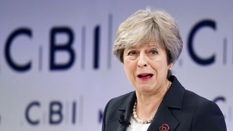 La primera ministra brit&aacute;nica, Theresa May