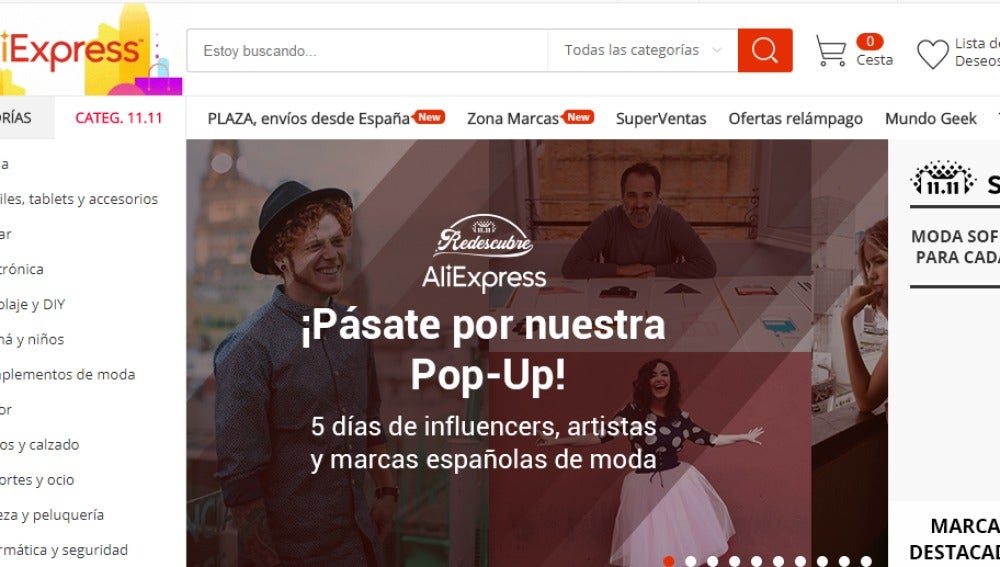 AliExpress desafía a Amazon y estrena su primer espacio 'pop up' en Madrid, en pleno Malasaña