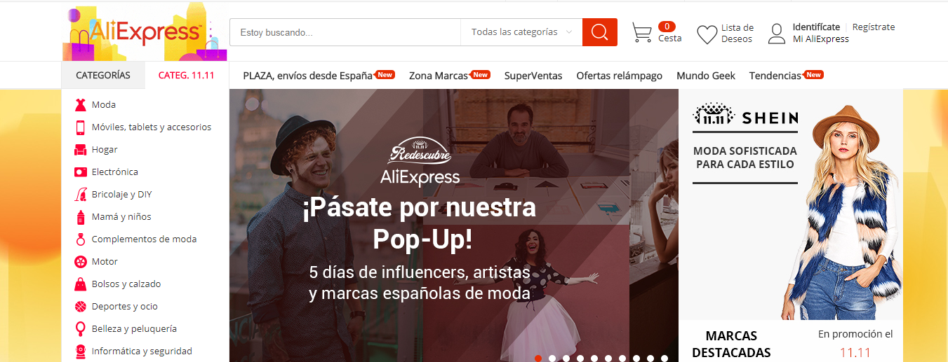 Aliexpress abre su primera tienda efímera de España en Madrid Aliexpress abre su primera tienda efímera de España en Madrid