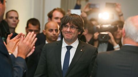 El expresidente de la Generalitat, Carles Puigdemont