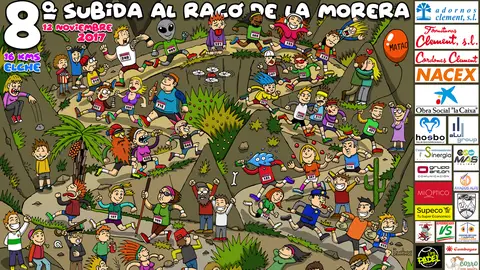 La Subida al Racó de la Morera se ha convertido en un clásico del deporte ilicitano. ATLETISMO