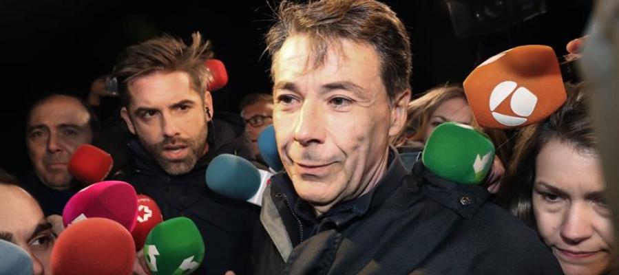Ignacio González sale de la cárcel tras pagar 400.000 euros de fianza Ignacio González sale de la cárcel tras pagar 400.000 euros de fianza