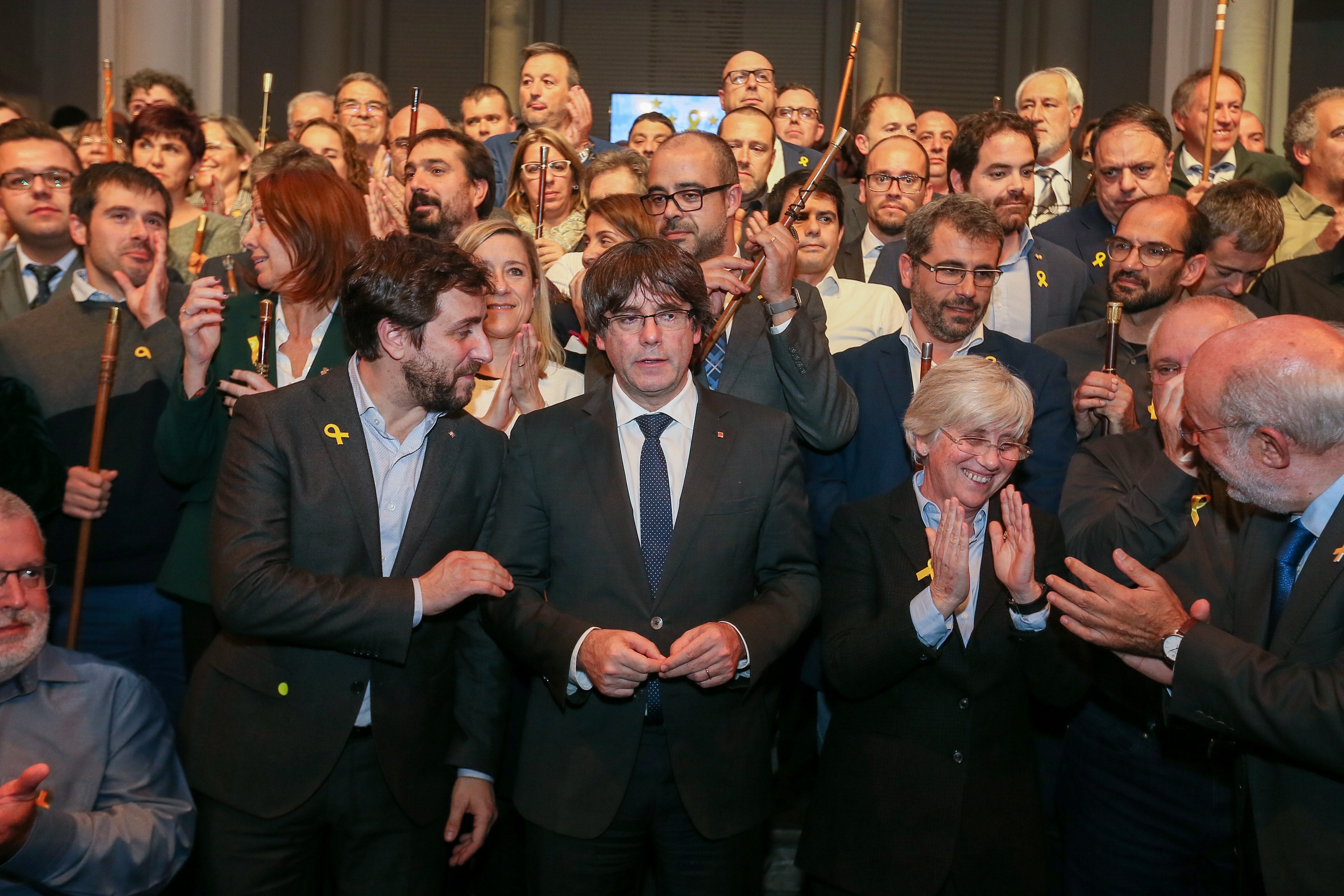 El grupo de los Verdes niega su implicación en el evento de alcaldes catalanes en Bruselas El grupo de los Verdes niega su implicación en el evento de alcaldes catalanes en Bruselas