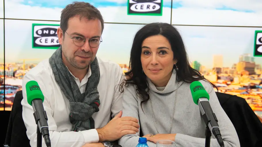 Javier Sierra y Cristina López Barrio Javier Sierra y Cristina López Barrio