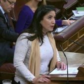 La alcalaína Mónica González en el Congreso de los Diputados