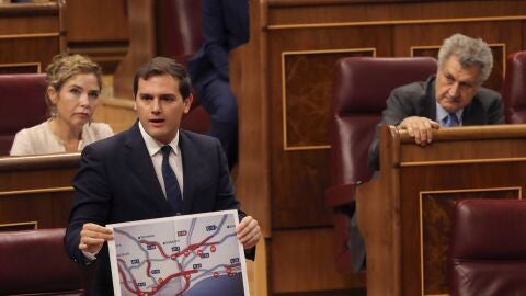 Albert Rivera en la sesi&oacute;n de control al Gobierno