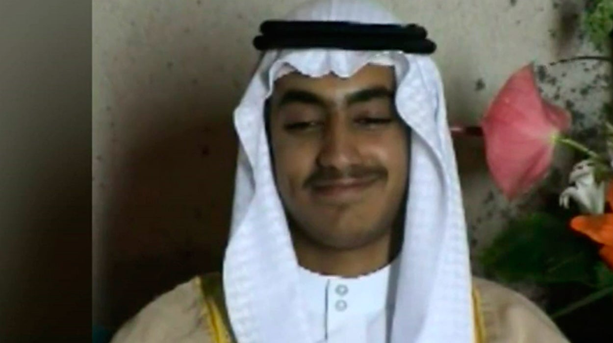 El hijo de Bin Laden hace un llamamiento a la "rebelión" contra "EEUU y sus agentes" El hijo de Bin Laden hace un llamamiento a la "rebelión" contra "EEUU y sus agentes"