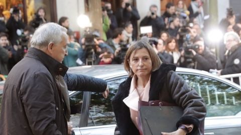 La presidenta del Parlament, Carme Forcadell