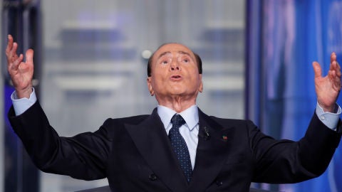 El ex primer ministro italiano Silvio Berlusconi