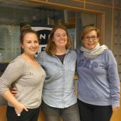 Lorena Palleiro, Eva Castro y Lis Franco