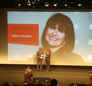 Silvia Casasola recoge el premio Buenas Prácticas de Comunicación no Sexista 2017 Silvia Casasola recoge el premio Buenas Prácticas de Comunicación no Sexista 2017