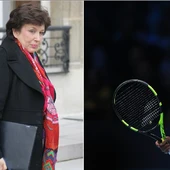 Roselyne Bachelot y Rafa Nadal Roselyne Bachelot y Rafa Nadal