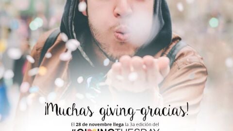 &Uacute;nete a #GivingTuesday el 28 de noviembre, un d&iacute;a mundial para colaborar en acciones solidarias 