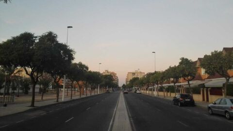 Calle Josefina Manresa del barrio Altabix/Universidad