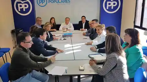 Reunión del Comité de Dirección del PP de C.Real Reunión del Comité de Dirección del PP de C.Real
