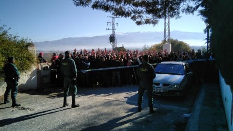 Paralizado el desahucio de Las Gabias