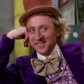 Gene Wilder en 'Willy Wonka y la fábrica de chocolate'