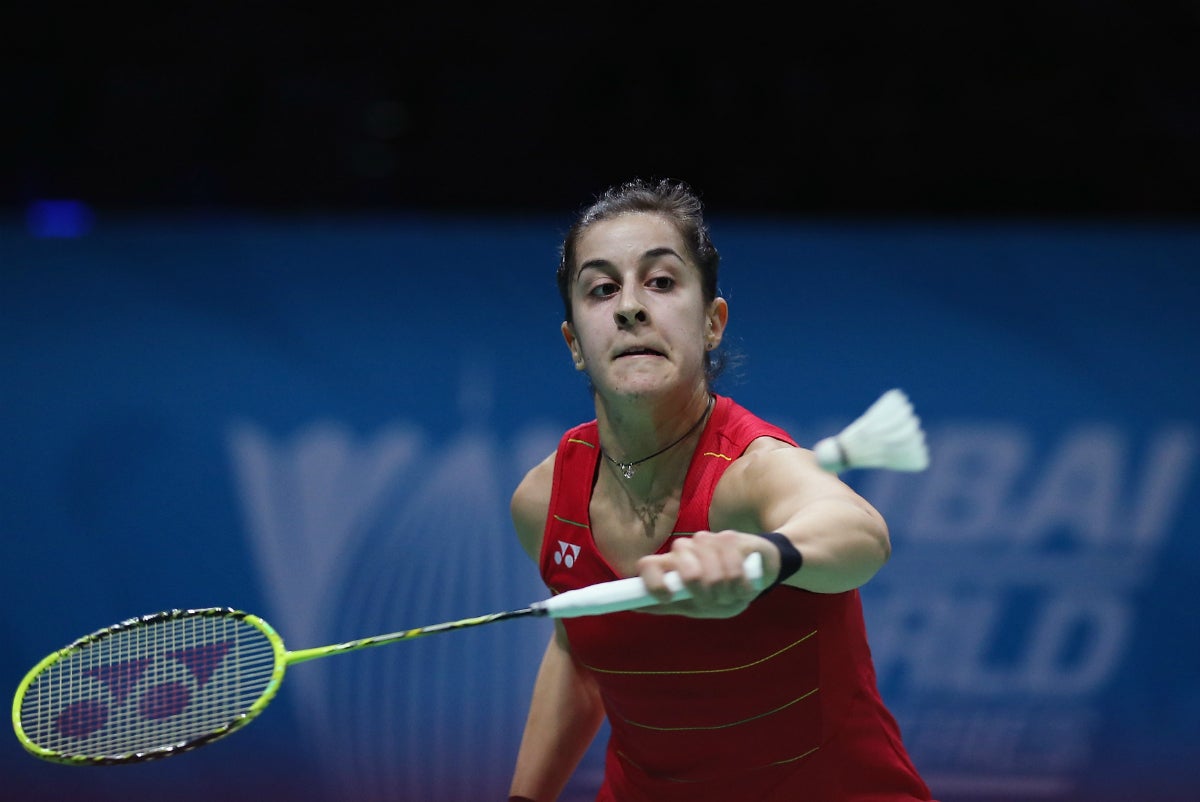Carolina Marín pierde ante Fangjie en las semifinales del Abierto de China de bádminton Carolina Marín pierde ante Fangjie en las semifinales del Abierto de China de bádminton