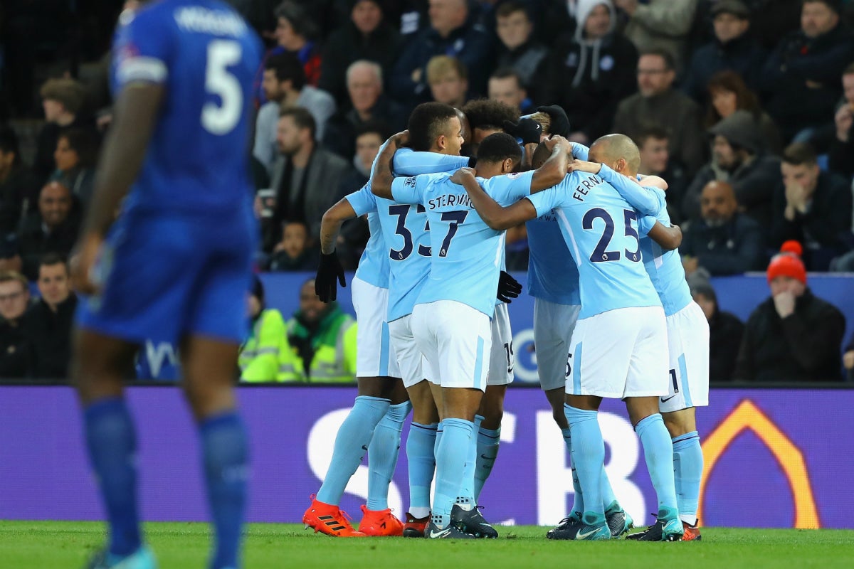 El Manchester City sigue con su trayectoria imperial en la Premier tras vencer al Leicester El Manchester City sigue con su trayectoria imperial en la Premier tras vencer al Leicester