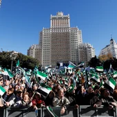 La sociedad extremeña protagoniza una manifestación en Madrid, con una voz única y reivindicativa por "un tren digno ya" La sociedad extremeña protagoniza una manifestación en Madrid, con una voz única y reivindicativa por "un tren digno ya"