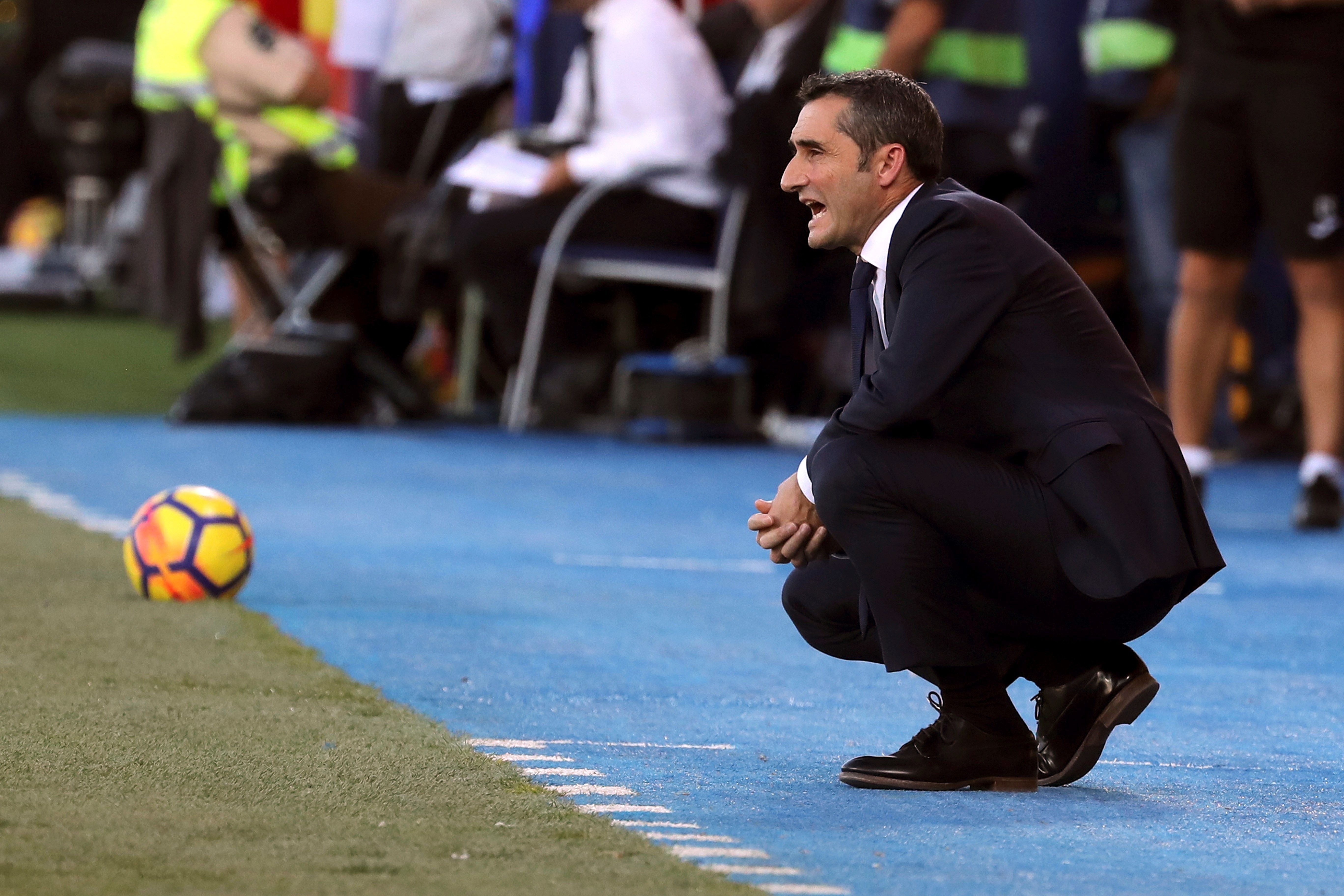 Valverde: "Quizá el 0-3 es un poco excesivo, no estuvimos brillantes y tenemos que mejorar" Valverde: "Quizá el 0-3 es un poco excesivo, no estuvimos brillantes y tenemos que mejorar"